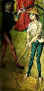 threshing wheat eary sixteenth century Spain oil painting artist
